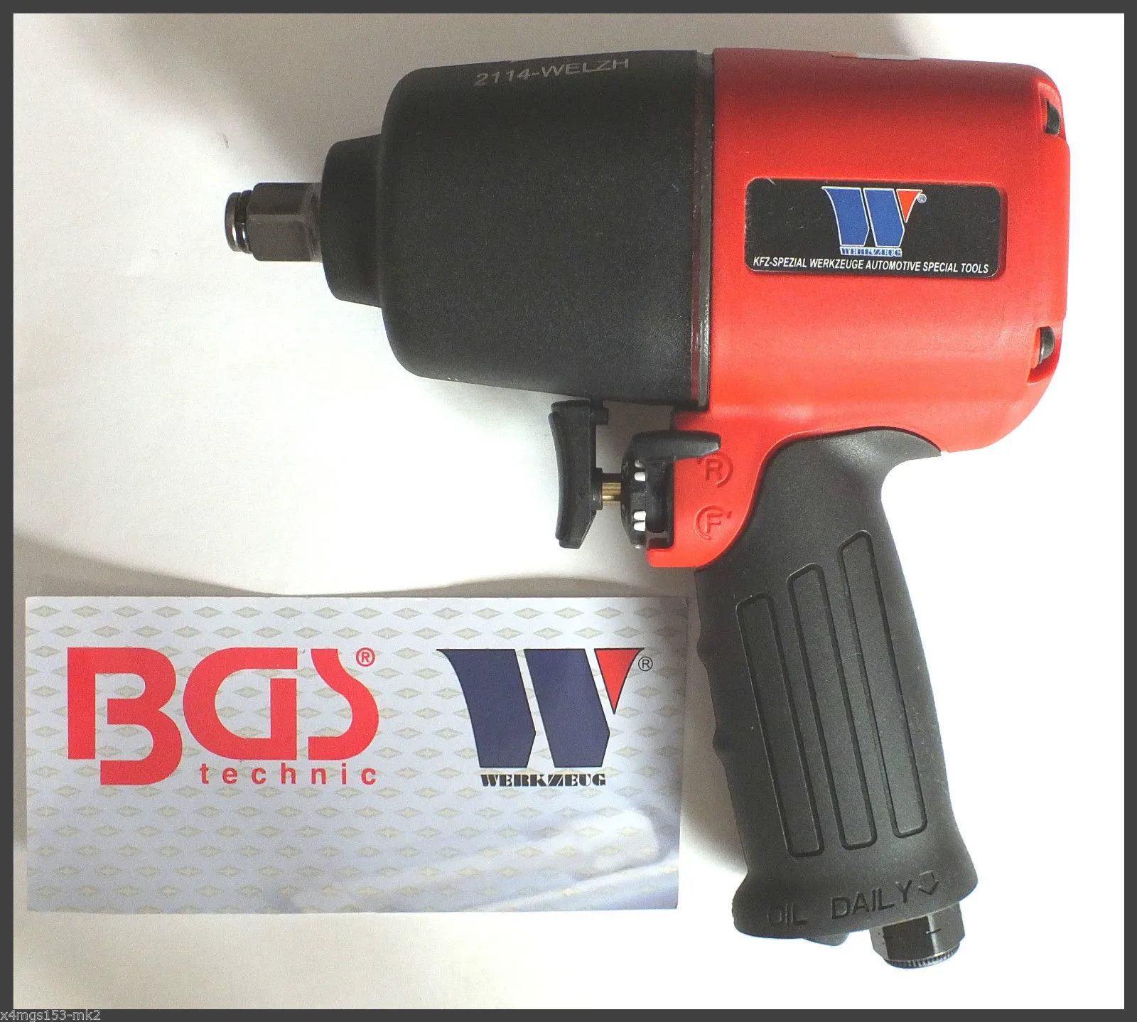 Compact 1/2 Air Impact Gun 1600 Nm Lifetime, 2114 Hi Torque Compact Air