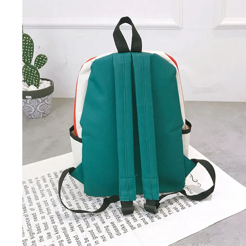 Compra 2020 Mochila Bag Boy Girl Bolsos De La Escuela Para Blcok Mujeres  Hombres Mochila De La Lona Impermeable Alegre Color Travel Splice Xitju  Barato | Entrega Rápida Y Calidad | Es.Dhgate