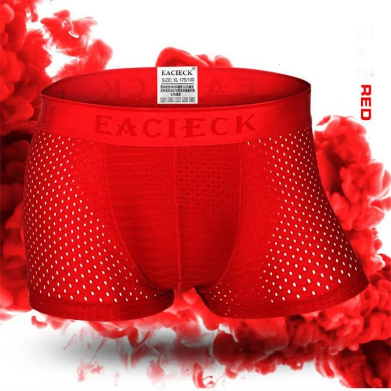 Boxer Homme Grande Taille En Dentelle Multicolore Transparent - Sous-vêtement Séduisant