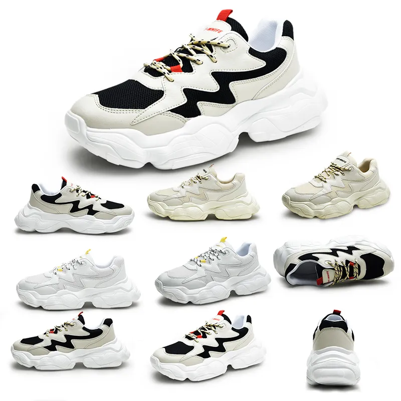 Men Comfortable Style top newBreathable Women Old Dad Shoes Triple White Grey Red Yellow Mesh Trainers Sneakers Size 39-44