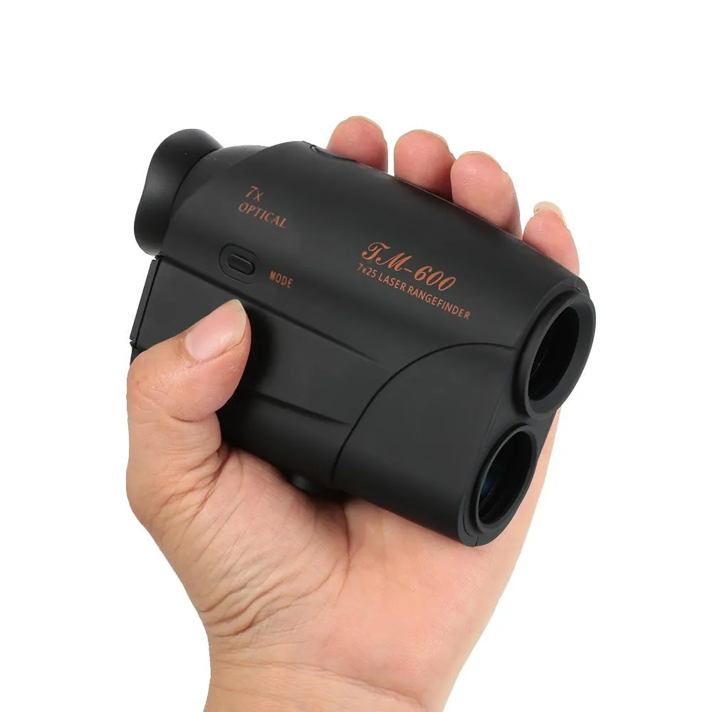 7X25 600m laser Rangefinder laser Range Finder Golf Rangefinder Hunting Telescope Monocular laser Distance Meter Speed Tester