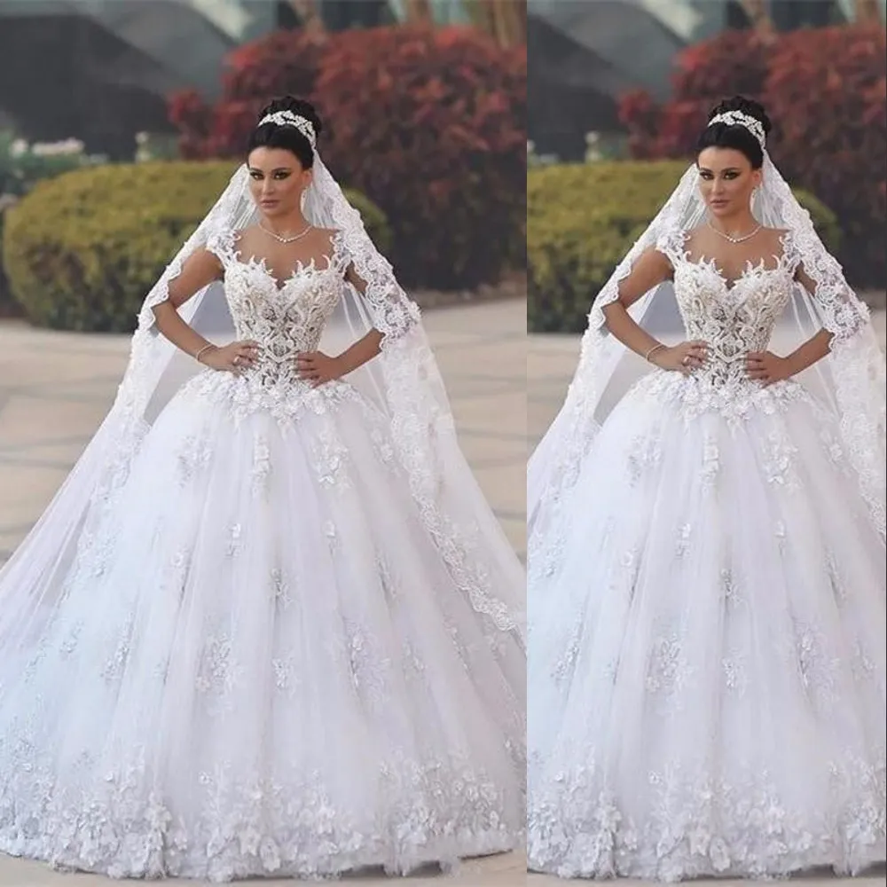 Nuovo a buon mercato per jeanpaul kalul Cattedrale Veli da sposa Applique lunga di lusso Custom Made Bianco Avorio Veli da sposa di alta qualità 3 M