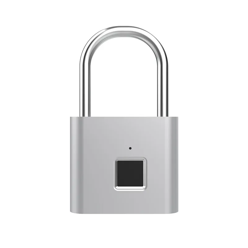 Fingerprint ID Keyless Door Locks Smart USB Rechargeable Zinc Alloy ...