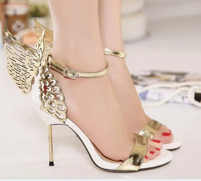 Butterfly heels wedding hot sale