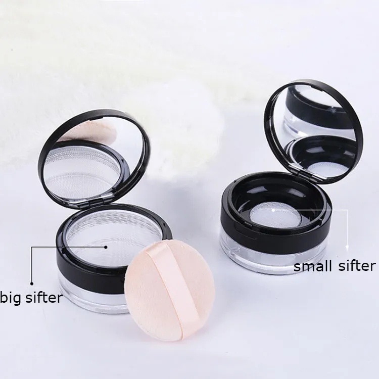 Wholesale 20g Loose Powder Container Bottle With Elastic Screen Mesh Black  Pink Flip Cap Jar Cosmetic Case W Sifter From Thesunpackage, $0.13