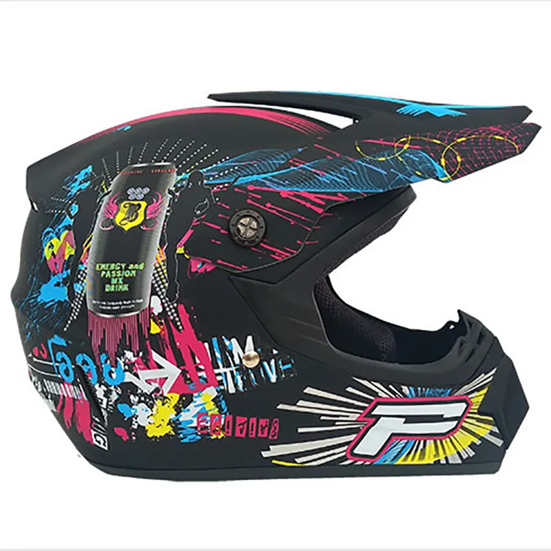ゴーグル付き！バイク オフロードヘルメット ATV フルフェイスヘルメット　新品 新品 四季 オフロード ATV フルフェイスオートバイ ラリーオフ