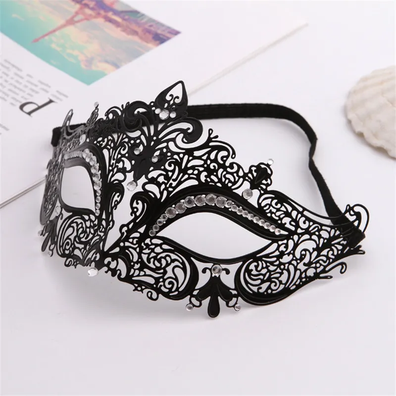 Embroidered Lace Filigree Eyemask Adult White Embroidered Lace Filigree Eyemask Adult White