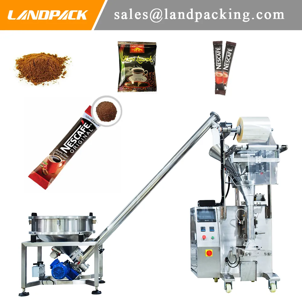 Vertical Form Fill Seal Automatic Coffee Powder Coco Powder Packing Machine