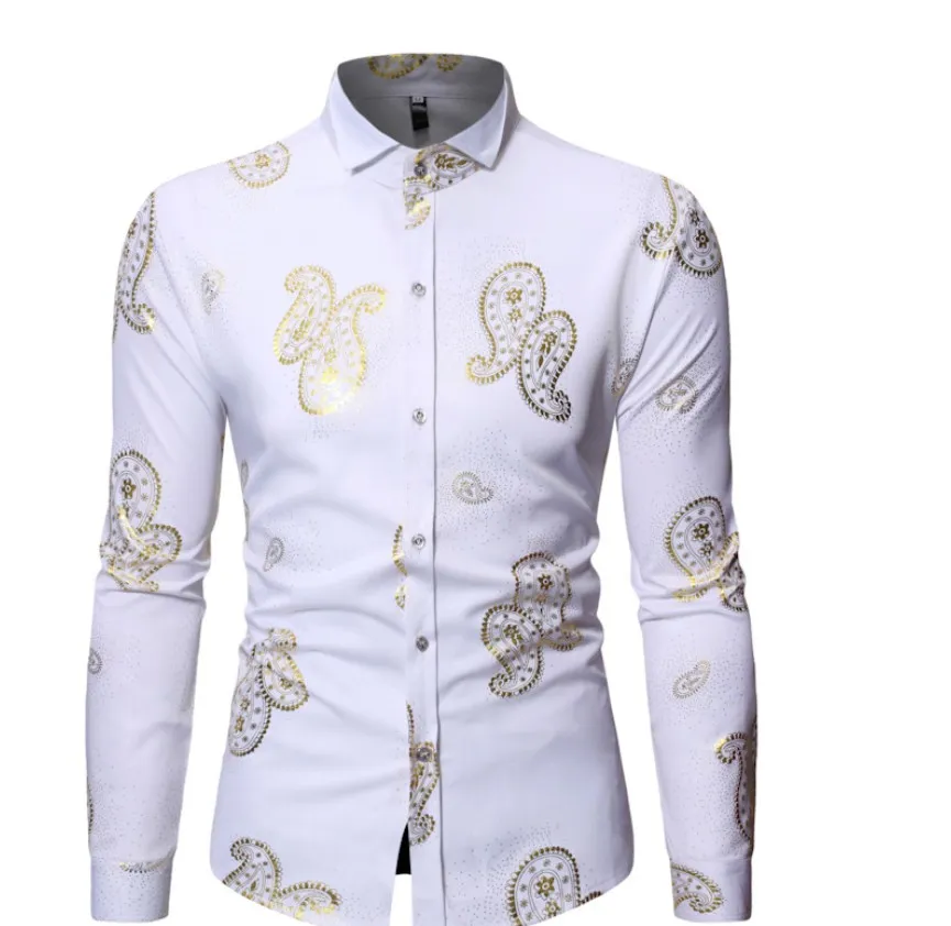 2019 Nueva Camisa De Moda Para Hombre Camisas De Algod n