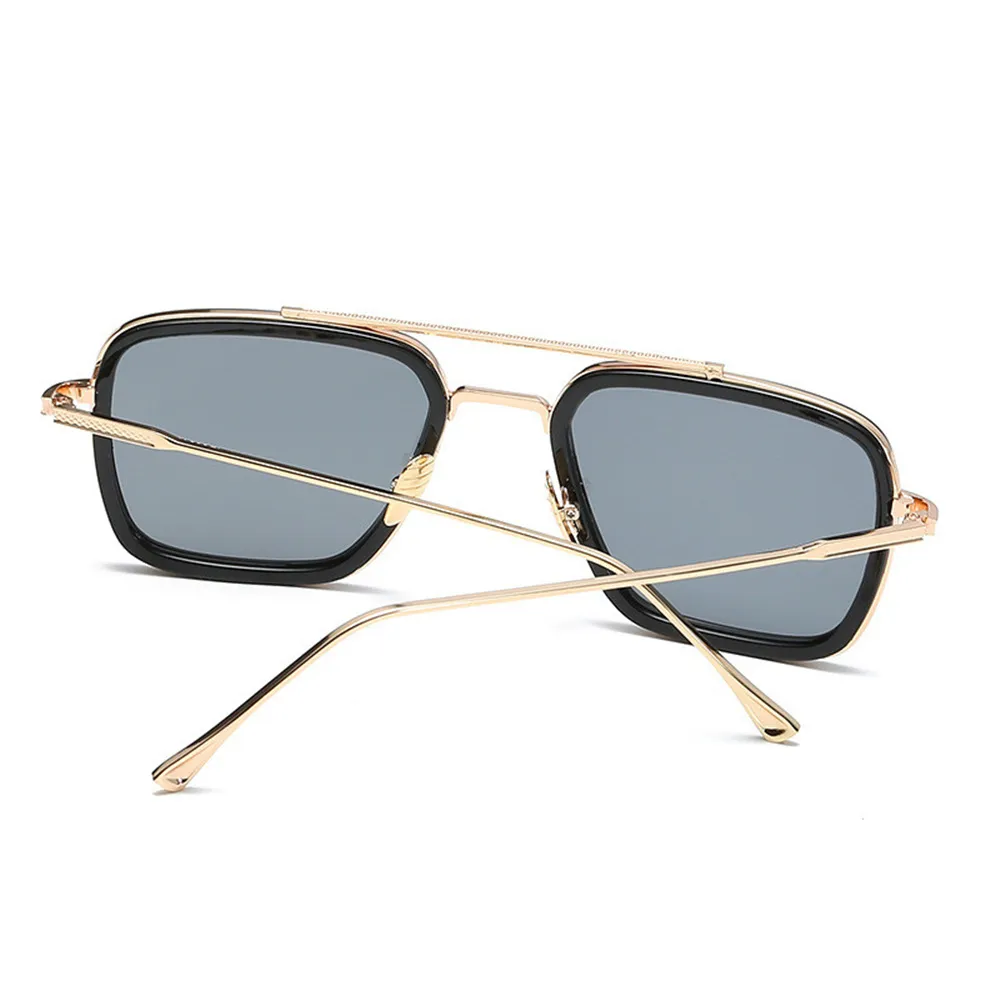 Wholesale-Sunglasses高級女性ブランドデザイナーレトロフルフレームメガネ高品質UV保護街アイウェアファッションサングラス