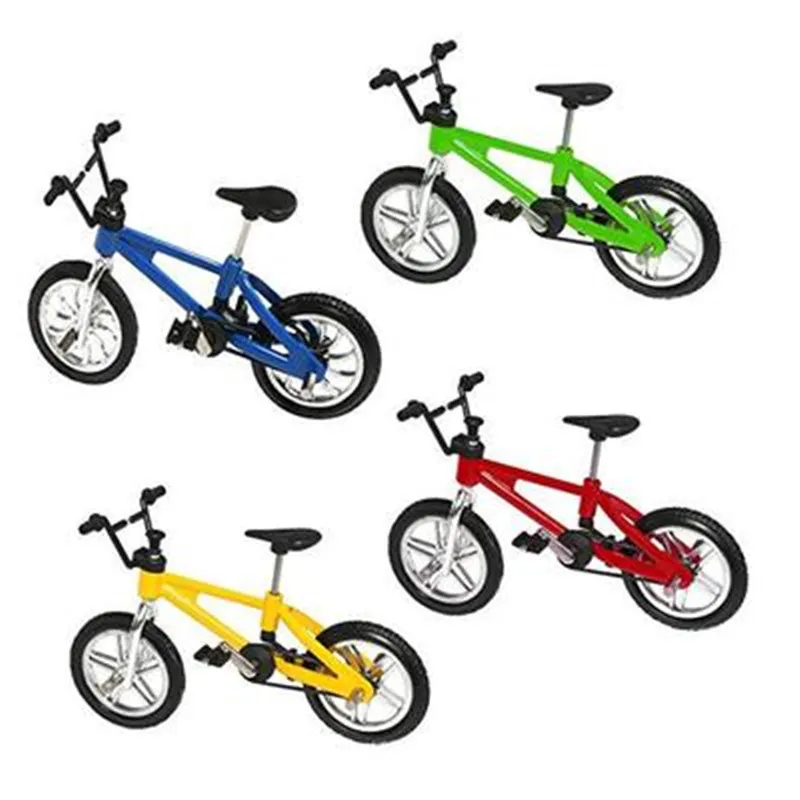 Mini alloy bicycle finger small wheel bicycle creative simulation finger mini alloy bicycle bmx flick Trix finger bike