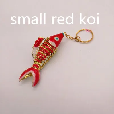 5.5cm 8.5cm Vivid Swing Enamel Koi Fish Keychain Keyring With Box Cloisonne  Carp Lucky Pendant Charms For Animal Keychains For Women Children Gifts  From Chinasilkcrafts, $6.14