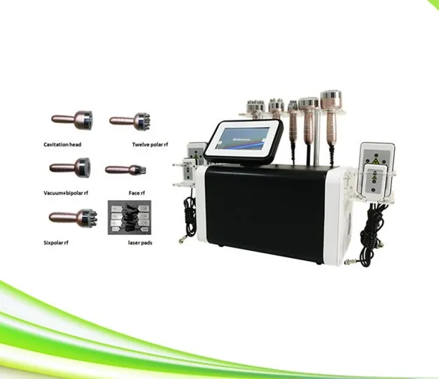 6 in 1 lipo laser portable radiofrequency rf skin tightening machine cavitation machine body slimming