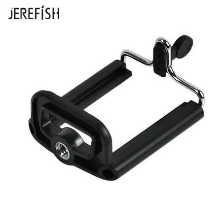 Flexible Cell Phone Clip Stand Holder Mount For Camera Selfie Monopod Mini Tripod Gopro Accessories with 1/4 Standard Screw Hole