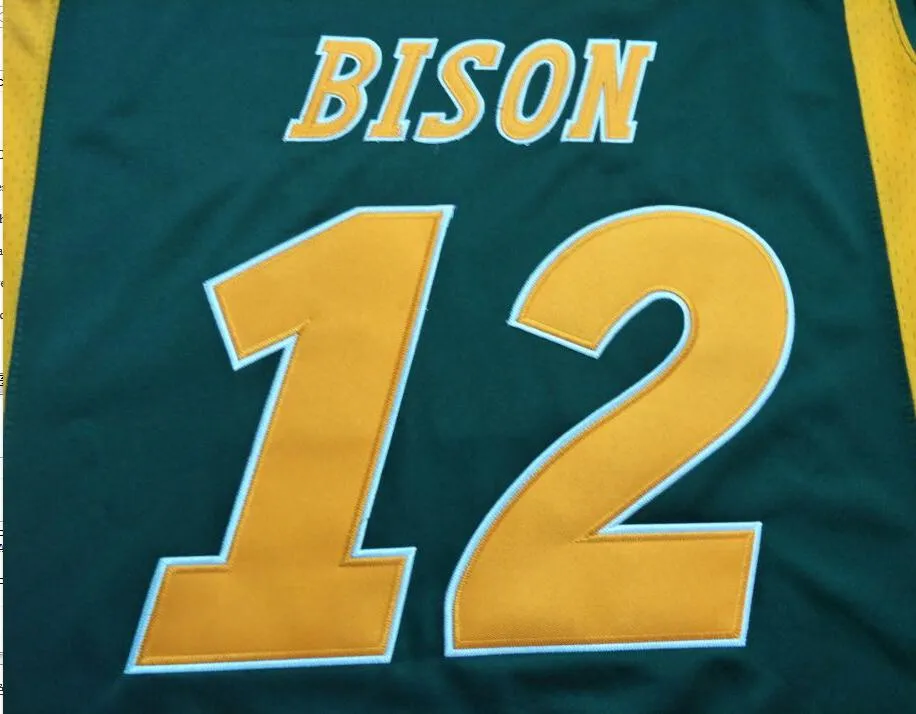 CUSTOM Mens,Youth,women,toddler, ND State Bison Personalized ANY NAME AND NUMBER ANY SIZE Stitched Top Quality College jersey