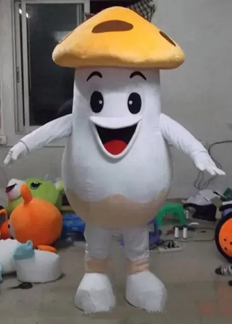 2019 Sconto vendita in fabbrica Materiale EVA Costume da mascotte di funghi Abbigliamento per cartoni animati Compleanno di Halloween Taglia per adulti