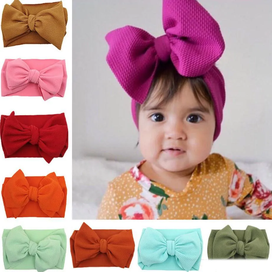 30 kleuren kinderen baby luxe designer hoofdbanden niblet haar bogen jojo bogen hoofdband meisjes hoofdband haaraccessoires hoofddeksels feestartikelen