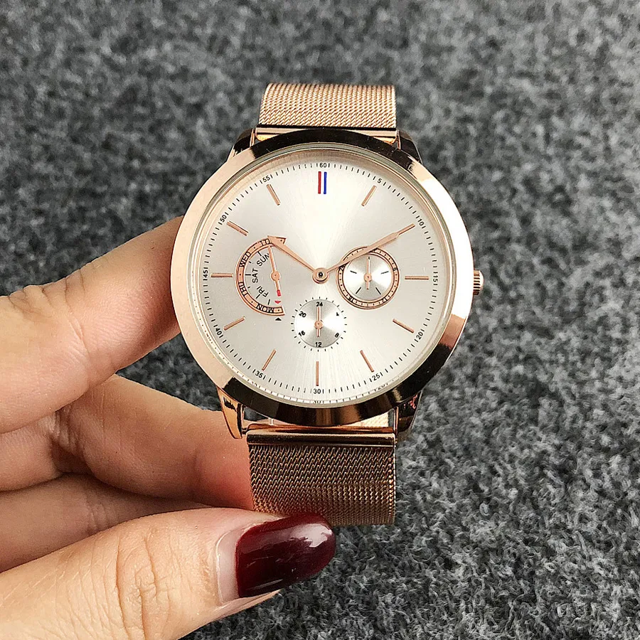 Tom 29 Fashion Wrist Watch Unisex Steel All Metal Band