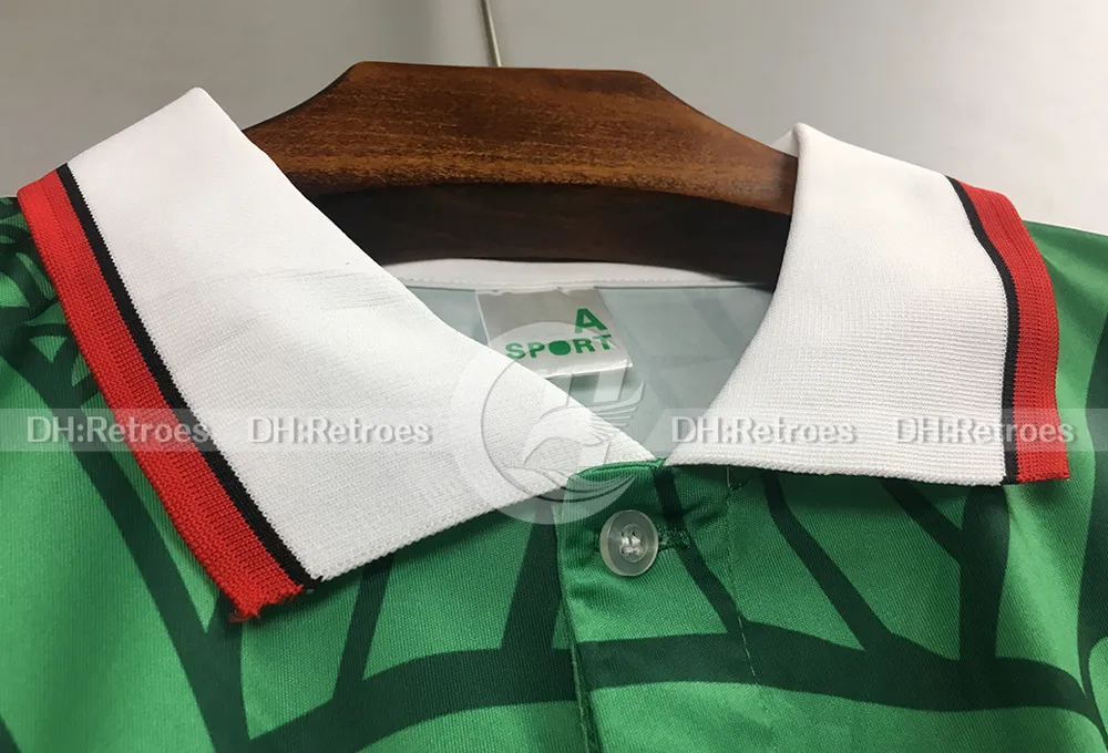 Maillot Extérieur Mexique 1998 ABA Sport - Vintage, Taille L, Blanc