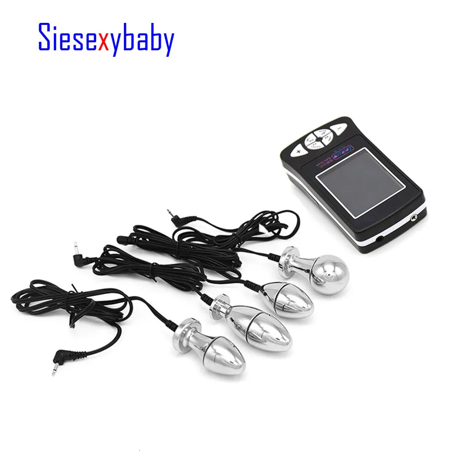 DJX4164 Electro Shock Anal Plugs Multi Mode TENS... From Gou06, $15.61