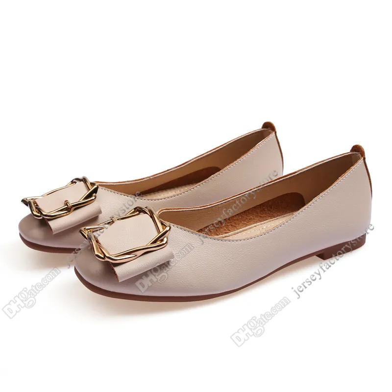 Wholesale Womens Leather Loafers Flat Shoes Medium Width,... At Only $22.61  | DHgate.Com