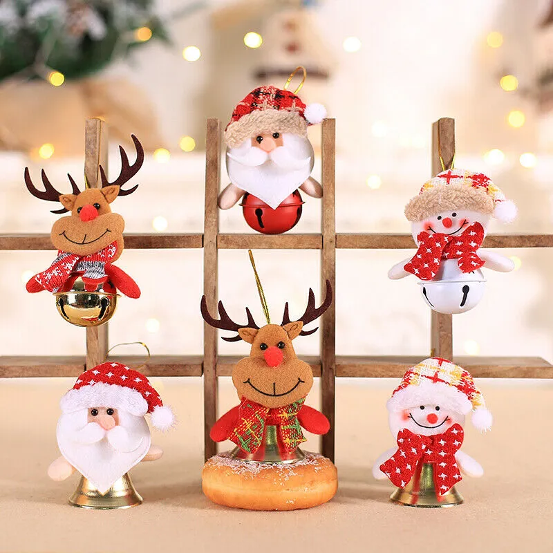 Merry Christmas Snowman Pendant Home Ornaments Xmas Tree Hanging Decor Christmas Drop Ornaments