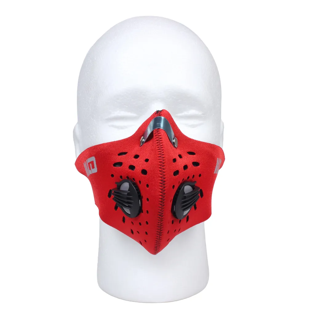 Dustproof Mask Activated Carton Filtration Exhaust Gas Professional Mask For Cycling Racing Outdoor Sports