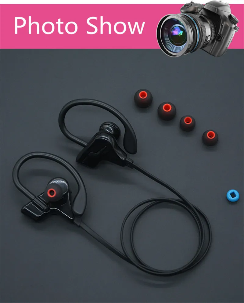Słuchawki Bluetooth U8 Sport bezprzewodowy słuchawki Bluetooth Setero Słuchawki Słuchawki Słuchawki Słuchawki z Mic do iPhone Xiaomi 50x