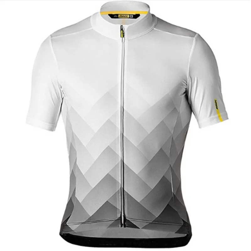 Mavic equipe homens de bicicleta de moda curta jersey estrada camisas camisas bicicleta tops verão respirável esportes ao ar livre maillot s21042907