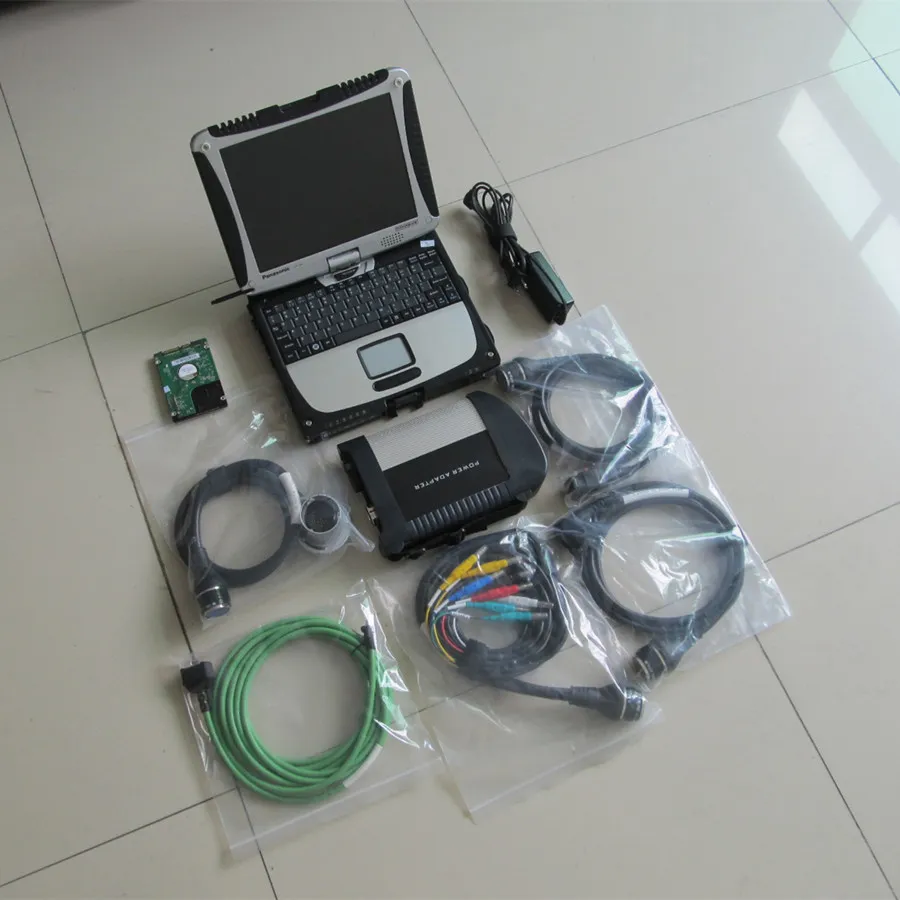 Kit Complet Outil Diagnostic Mercedes MB Star C4 Xentry SD Connect + DOIP - Neuf
