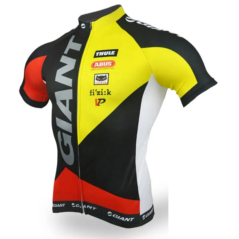 Giant Pro equipe dos homens de bicicleta de mangas curtas jersey estrada camisas de corrida de bicicleta de equitação Bicicleta respirável esportes ao ar livre Maillot S21042308