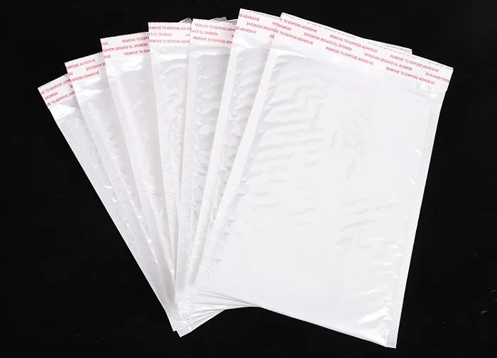 11*13 Bubble mailing bags Mailers Shipping Bags White Padded Envelopes Water Proof Poly Bubble Mailers Self Seal Mailing Envelopes