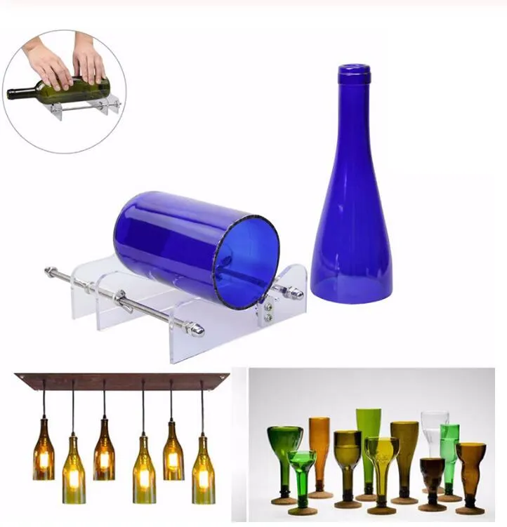 Glasflaschenschneider, professionelles Werkzeug zum Schneiden von Flaschen, Glasflaschenschneider, DIY-Schnittwerkzeugmaschine, Wein, Bier, mit Schraubendreher