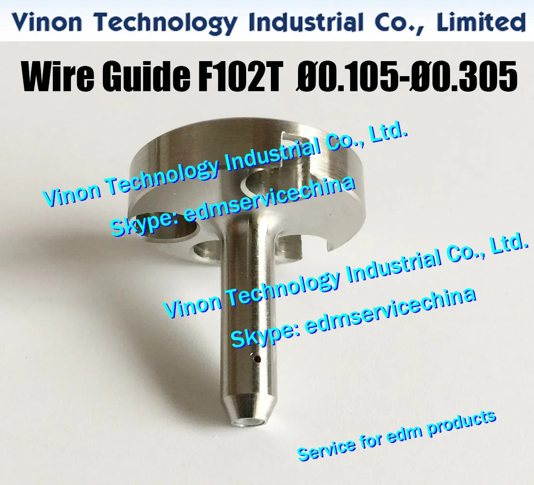 Ø0.305mm A290-8021-Y777 edm Guia de Fio F102T Para grande conicidade Inferior para Fanuc O, P, Q, R, S, T Guia de diamantes inferior 0.305 A290.8021.Y777, A2908021Y777