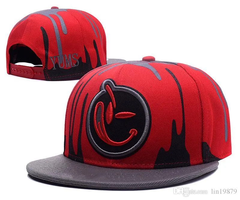 YUMS smile Baseball Caps camo casquette for men toca mens brand bones aba reta Snapback Hats