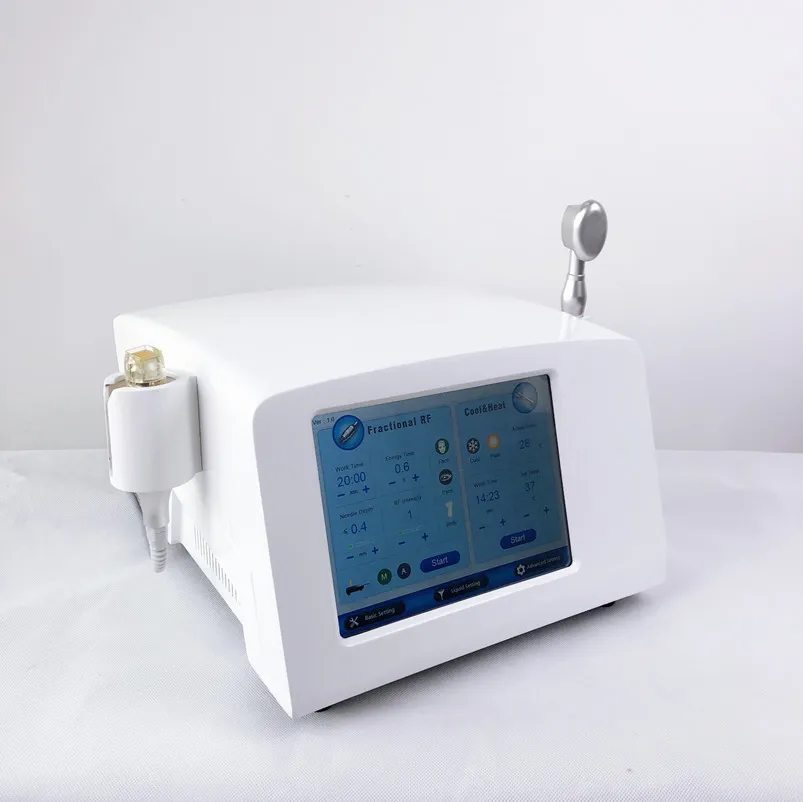 Fraktionell RF Microneedle Vampire Facial Microneedling Machine Acne Behandling Laser Stretch Marks Removal Equipment