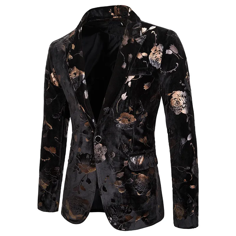 Black and hot sale rose gold blazer