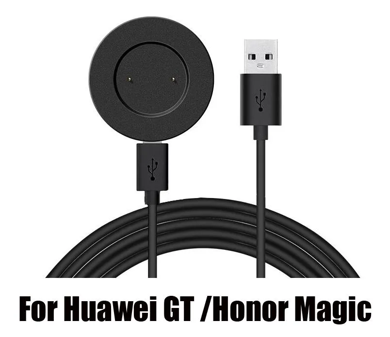 Chargeur de quai de montre intelligente pour Huawei watch GT/honor watch chargeur magique 100cm câble de charge USB berceau fixe magnétique