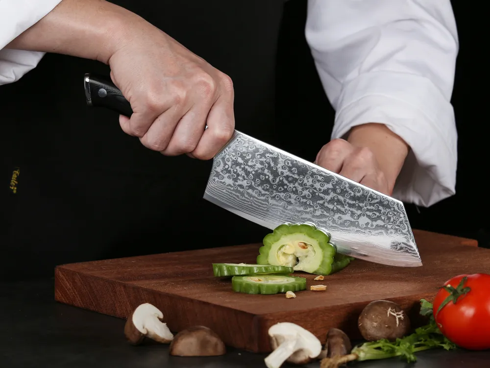 TUOHE Japanese Chef Knife - High-Quality 8 Cleaver with G10 Handle