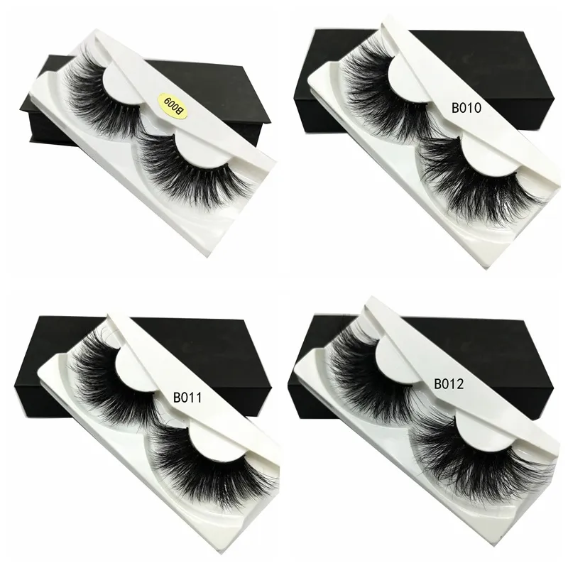 25mm falska ögonfransar Partihandel Tjockremsa 3d Mink Lashes Anpassad Förpackning Etikett Makeup Dramatiska Handgjorda Naturliga Tjocka Långa Mink Lashes