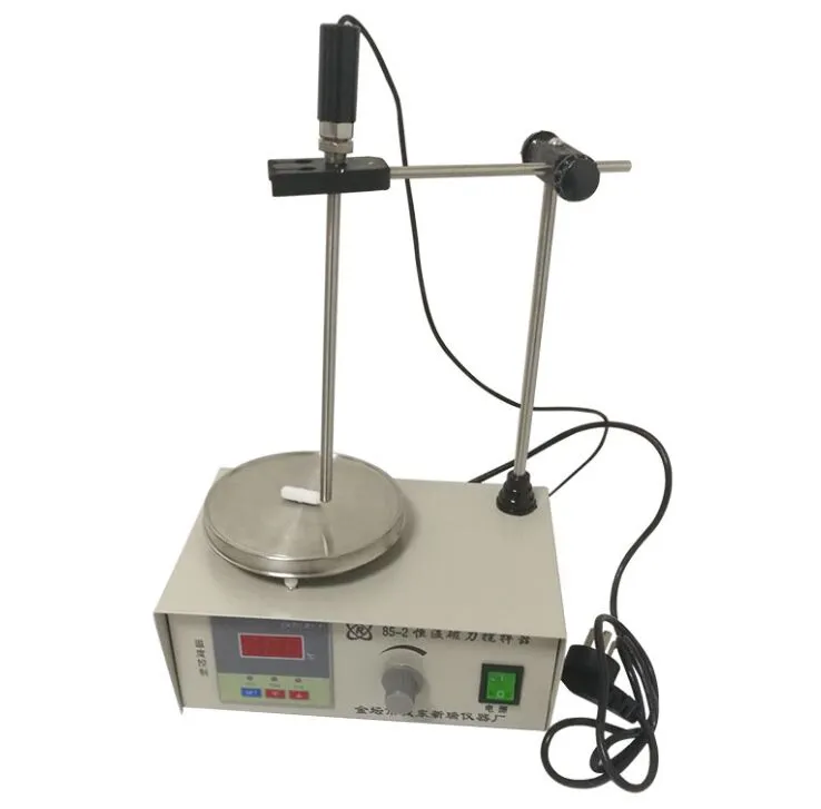 NIEUW 110V-220V Magnetic Roerrer Lab Supplies met verwarmingsplaat 85-2 Plaatmixer222y