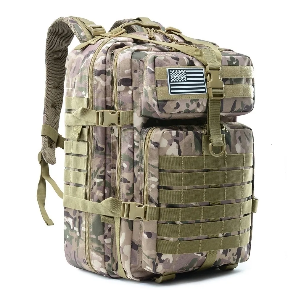 900D Camo Militaire Tas Mannen Tactische Rugzak Molle Military Army Bug Out Bag Waterdichte Camping Hunting Rugzak Trekking Wandeling T191026