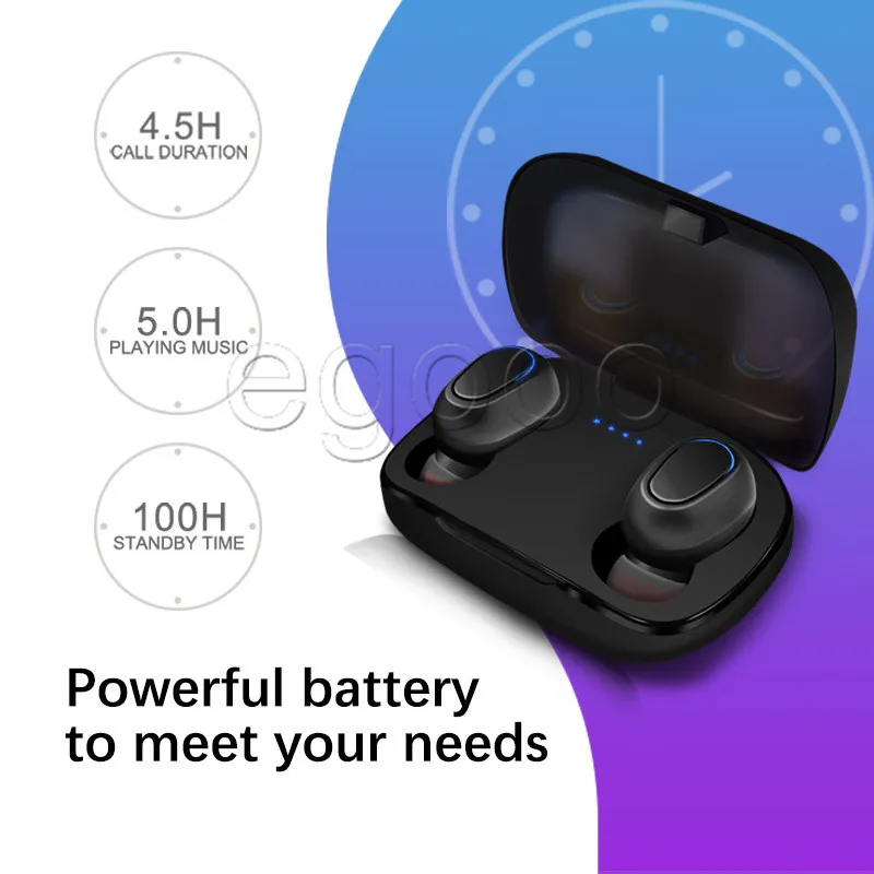 Ear TWS Twins Double Bluetooth V5.0 Andriod