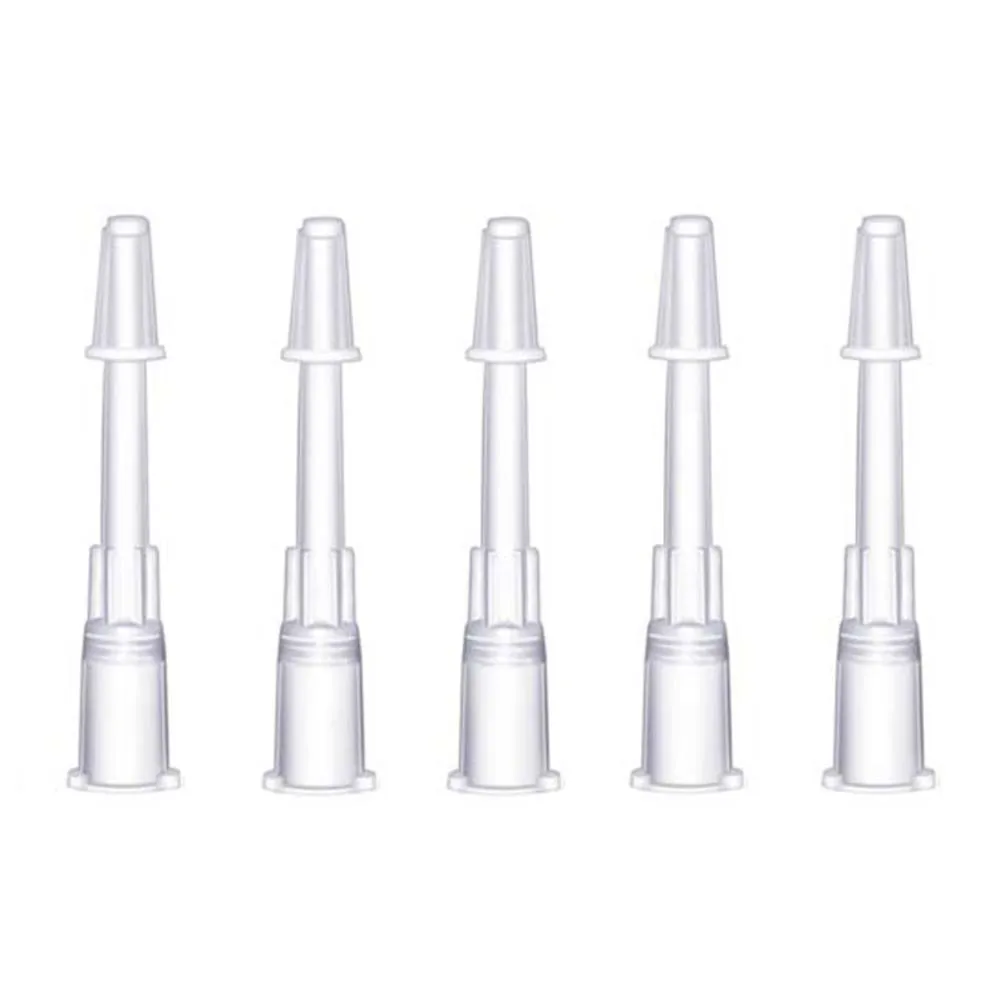 Plastic Tips Cap Syringe Dispensing Tip Cones Protective Sleeve Jacket