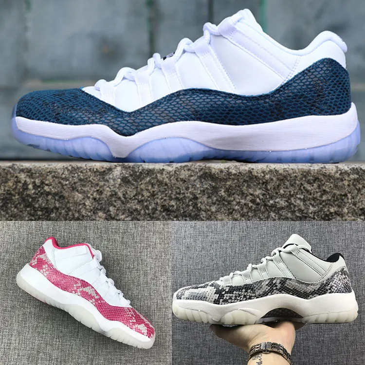 mens pink snakeskin 11s