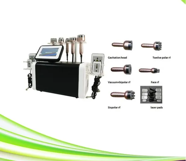 6 in 1 salon clinic spa ultrasonic cavitation slim fat burning rf lifting cavitation machine price