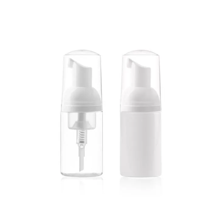 Garrafas 500pcs 1OZ 30ml espuma Bomba Plástica Mini Foam Refill Bottle sabonete Líquido para Limpeza, Viagem, Cosméticos SN3067
