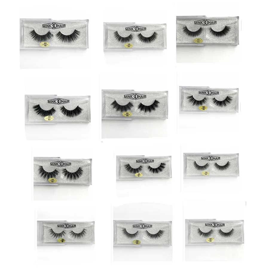 3D Vison Cils Faux Cils Épais À La Main Naturel Long Faux Cils Croix Faux Maquillage Des Yeux pour les Femmes