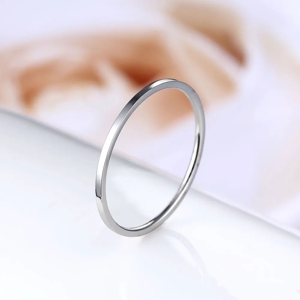 Buy Simple Plain Couples Rings, 925 Sterling Silver Size Adjustable  Minimalist Matching Promise Wedding Rings Bands Men & Women Gift for Her  Him Online in India - Etsy
