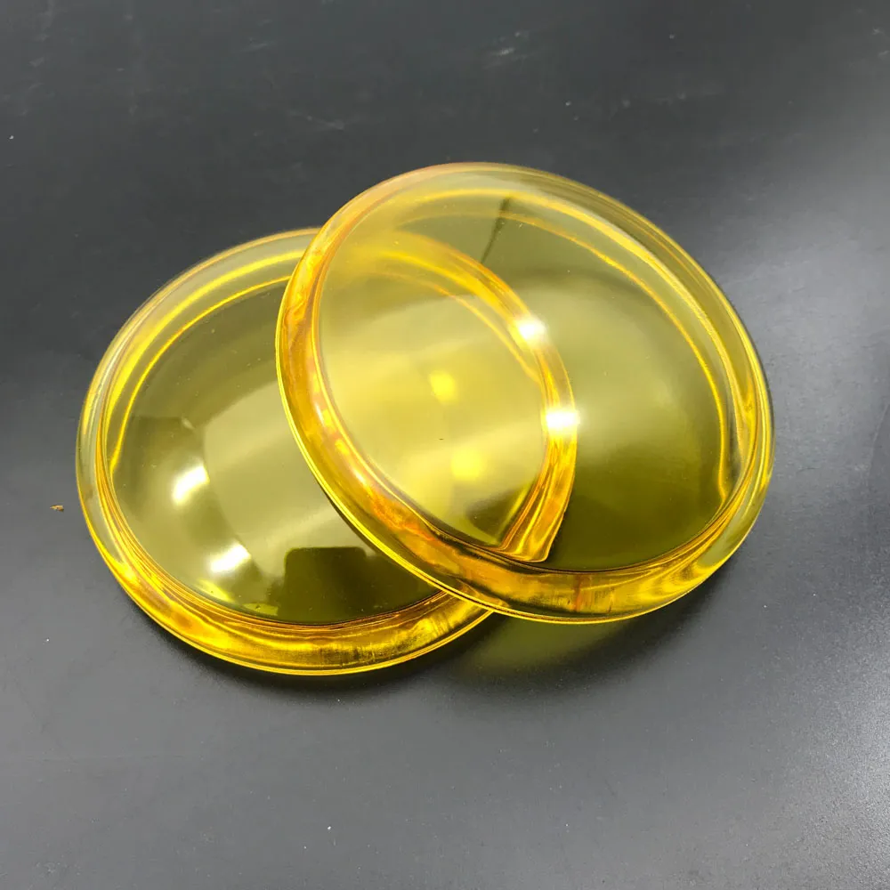 2 pièces rond diamètre 90mm antibrouillard lumières jaune verre trempé anti-buée verre pour Infiniti FX35 FX37 FX45 FX50 FX30D Q60 Q70 G25 G37